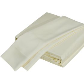 Premium 4-Piece Tencel Lyocell sheet Set, Silky Soft 100% Tencel, Oeko-TEX Certified, King - Cr√®me