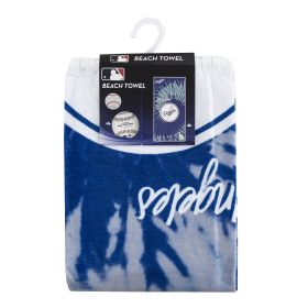 Dodgers OFFICIAL MLB "Psychedelic" Beach Towel; 30" x 60"