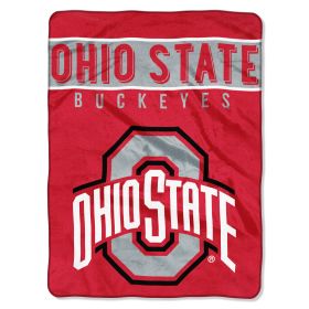 Ohio State OFFICIAL Collegiate "Basic" Raschel Throw