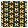 Michigan Wolverines Rotary Queen Bed In a Bag Set