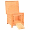 Cat House Solid Pine & Fir Wood 19.7"x18.1"x17.1"