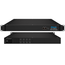 FMUSER DTV-4339S-B/4347S-B/4355S-B  8/16/24 HDMI Mpeg4/H.264 in 8/16/24 SPTS OSD Encoder (Color: DTV-4339S-B 8 HDMI in)