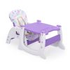 Multipurpose Adjustable Highchair,Children's dining chair for Baby Toddler Dinning Table with Feeding Tray and 5-Point Safety Buckle XH