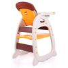 Multipurpose Adjustable Highchair,Children's dining chair for Baby Toddler Dinning Table with Feeding Tray and 5-Point Safety Buckle XH