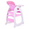 Multipurpose Adjustable Highchair,Children's dining chair for Baby Toddler Dinning Table with Feeding Tray and 5-Point Safety Buckle XH